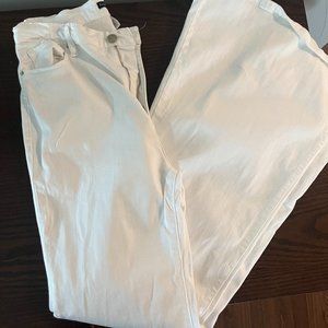 Fashion Nova Women's Size 11 Deep In My Soul Flare Jeans White